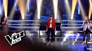 Sara vs. Irene vs. Carolina: "Runnin'" – Las Batallas  - La Voz Kids 2018