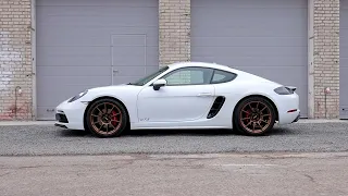 Детейлинг кузова Porsche 718 Cayman GTS полировка керамика