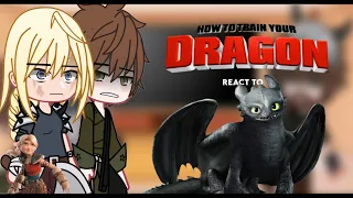 Httyd reacts to the future + Stoick | How to train your dragon | Gachaclub