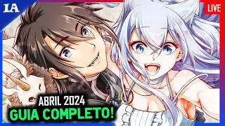 OS 50 NOVOS ANIMES DE ABRIL 2024 | Guia Completo