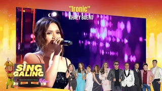 Sing Galing March 31,  2022 | Singtestant Khayzy Bueno Performs "Ironic"