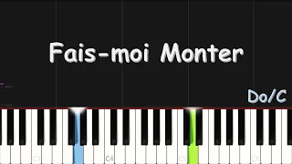 Rabbi Le Prince - Fais-moi Monter | EASY PIANO TUTORIAL BY Extreme Midi