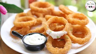 Crispy Onion Rings (Iftar Special) by Yes I Can Cook