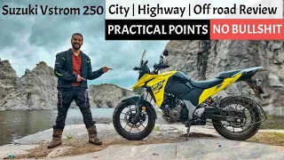 Suzuki Vstrom 250 Long Ride Review | Can This Be YOUR FIRST ADV BIKE? Only Review You Need To Watch