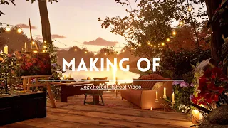 Sunset Forest Retreat Making Of - How I Make My Videos with Unreal Engine - Relaxing Timelapse