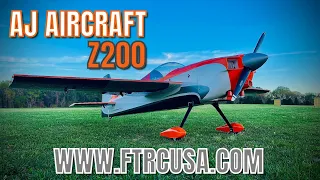 AJ AIRCRAFT Z200- KRIS BARTON-FULL THROTTLE RC
