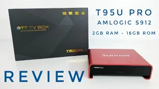 T95U Pro Android TV Box REVIEW - S912, 2GB Ram, 16GB Rom, Android 6.0