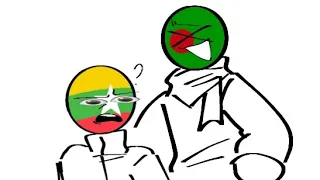 stop looking at me with those eyes//meme// countryhumans Myanmar, Bangladesh