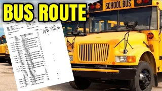 How Do School Bus Drivers Remember Their Bus Routes?