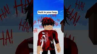 BULLY DECIDES EVERYTHING WE DO WITH SIMON SAYS! BLOX FRUITS CHALLENGE 🔥 #shorts