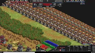I beat Age of Empires II Definitive Edition Extreme AI with just villagers (7th try)