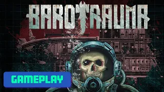 Barotrauma - PC Gameplay 4k 2160p, Walkthrough. ▲One Hour Gameplay