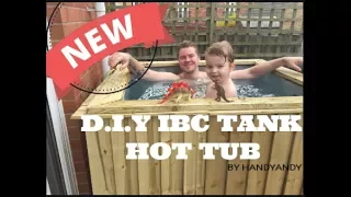 DIY IBC TANK HOT TUB