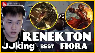 🔴 JJking Renekton vs Gangplank (Best Fiora OTP) - JJking Renekton Guide