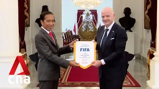 FIFA president vows to "transform" football in Indonesia after recent tragedy