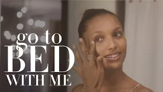 Victoria's Secret Angel Jasmine Tookes' Nighttime Routine | Go To Bed With Me | Harper's BAZAAR