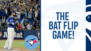 2015 ALDS Game 5: The José Bautista Bat Flip Game!