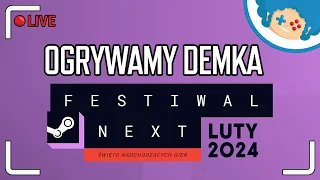 Steam Next Fest 2024: Luty #2 - PRZEGLĄDAMY DEMKA | Zapis LIVE