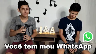 Meia Noite / Você tem meu WhatsApp - Cover Ivan e Allan ( Tarcísio do Acordeon ) Versão Zé Vaqueiro