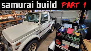 Samurai Build (Part 1) Interior Rehab