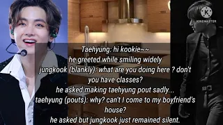 Taekook ff one shot when he caught his mafia boyfriend cheating on him..