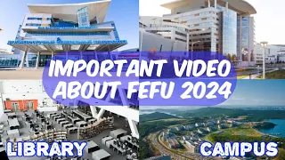 Far Eastern Federal University / WORLD CLASS LIBRARY / FEFU / NO Hidden charges / MBBS in Russia