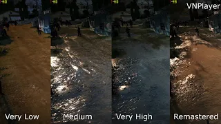 Black Desert Online PC Graphics Comparison || Very Low || Medium || Very High || Remastered