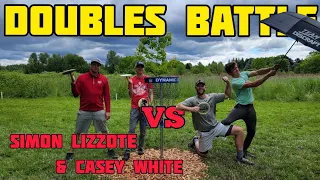 Doubles Disc Golf Battle 5 | Simon Lizotte & Casey White | B9 | Portland