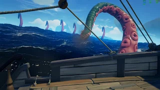 Sea of Thieves Sloop Beats The Kraken | Shot with GeForce