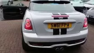 Mini Cooper S Coupe Finished In White Silver At Rix Motor Company