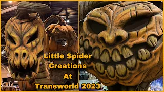 Little Spider Creations Full Booth Walkthrough Including Pumpkin Tower And Waterfall #transworld