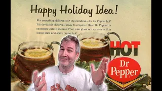 TRYING 1960's HOLIDAY HOT DR PEPPER FOR THE FIRST TIME! 😮