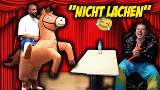 AUSHALTEN: NICHT LACHEN CHALLENGE | Jordan & Semih