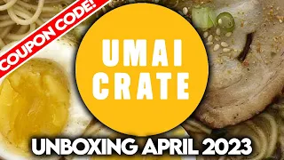 Umai Crate Subscription Unboxing - April 2023 + Coupon Code