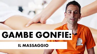 MASSAGGIO PER GAMBE GONFIE E PESANTI spiegato dal massofisioterapista | ForumSalute