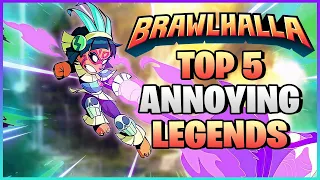 Top 5 Most Annoying Legends In Brawlhalla #Shorts