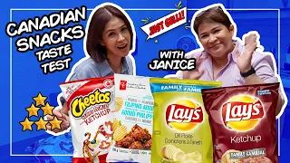 Tasting Canadian Snacks with Janice