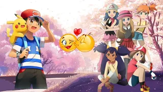 What If Ash Kiss All Pokegirls ♥️💋 - Pokegirls Kiss Mode 😍 | AnimeX |