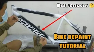 Tutorial On How To Repaint Your Bike | Jec Bisikleta