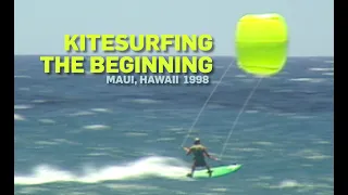 THE BEGINNING of KITESURFING  1998 Hawaii Archives