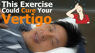 Get Rid of Vertigo with One Simple Exercise! | Different than Epley's! | Visual Ocular Reflex (VOR)