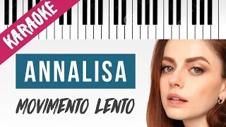 Annalisa, Federico Rossi | Movimento Lento // Piano Karaoke con Testo