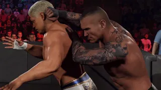 WWE 2K24 Season 1 SmackDown : Randy Orton Vs Cody Rhodes