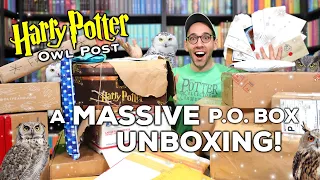 Harry Potter Owl Post | A MASSIVE P.O. Box Unboxing!