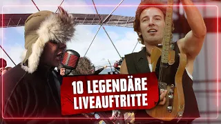 10 legendäre Liveauftritte