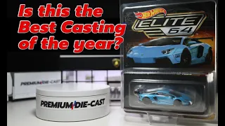 Best 1/64 diecast cars - Elite 64 Lamborghini Aventador Liberty Walk. Hot Wheels Premium brand.