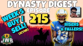 12 Values We MUST Discuss: Week 5 [Re-Upload] | Dynasty Fantasy Football | JWB Dynasty Digest 215