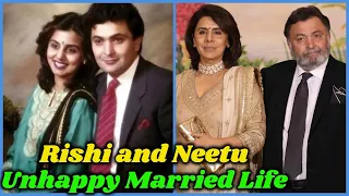 Unhappy Married Life of Rishi Kapoor and Neetu Singh