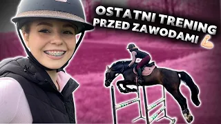 TRENING SKOKOWY NA DUŻYM PLACU! 🐴| Gdzie jedziemy teraz na zawody?| STAJENNY vlog 🎬❤️