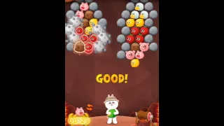 Line bubble game 2 level 384라인버블 레벨 384 LINE バブル２s